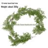 Christmas Pine Needle & Cypress Wreath with Vine Leaves Decoration