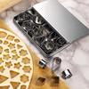 24/30pcs Stainless Steel Geometric Shapes Cookie Cutter Set Various Styles Biscuit Mold Pastry
