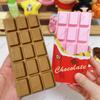 Шоколадный Батончик Медленно Поднимающийся Сквиши Игрушка Мягкая Влажная Шоколадная Игрушка-Антистресс Для Детей И Взрослых Асмр Сенсорные Игрушки Против Стресса Подарки