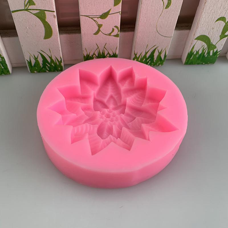 1Pcs Holly Leaf Silicone Mold Cake Baking Christmas Decoration Tool Diy Mold