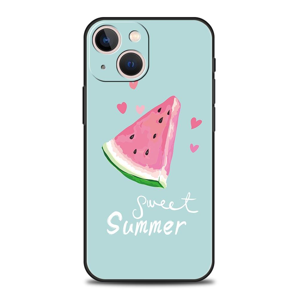 Летний Фруктовый Чехол-Арбуз для Телефона Samsung Galaxy S26 S25 S24 S23 S22 S20 Ultra S21 FE 5G S10 Plus Ударопрочный Чехол из ТПУ