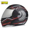 VIRTUE Motorsport Electric Non Motorcycle Helmet Men's Half Helmet Double Lens Full Helmet Running Helmet Carbon Fiber Pattern Road
