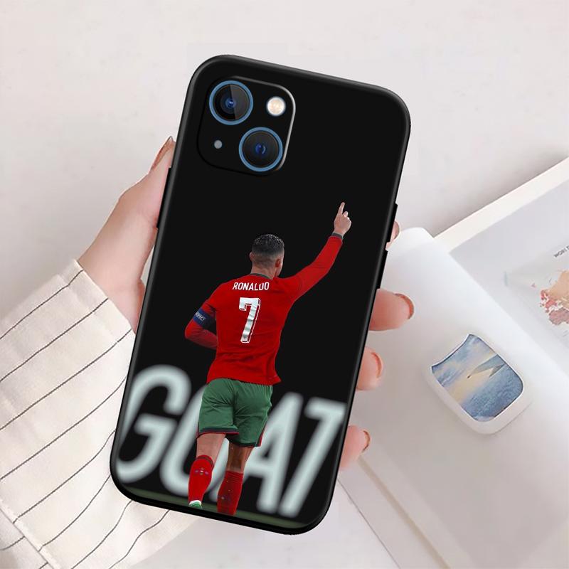 C-cr7 New High-End Shell Phone Case for iPhone 16 15 14 13 12 Pro Max Plus Mini