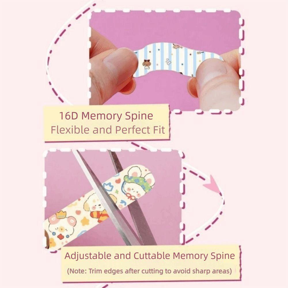 20/50Pcs Bridge Lifting Up Nose Wings Slimming Stickers Nose Shaper Clip  Fixation