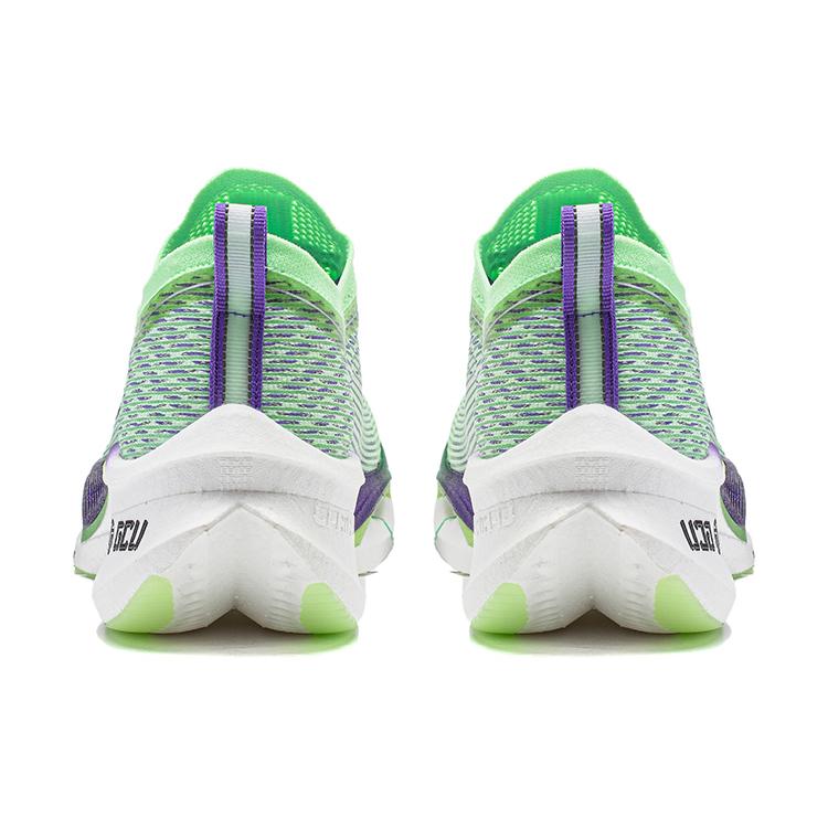 Li Ning Feidian 3 Универсальные Амортизирующие Нескользящие Низкие Беговые Кроссовки Унисекс Светло-Неоновый Зеленый ARMT033-5