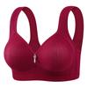 Женский бюстгальтер для женщин среднего и пожилого возраста без стальных колец, бюстгальтер большого размера, гладкий жилет, нижнее белье для мам