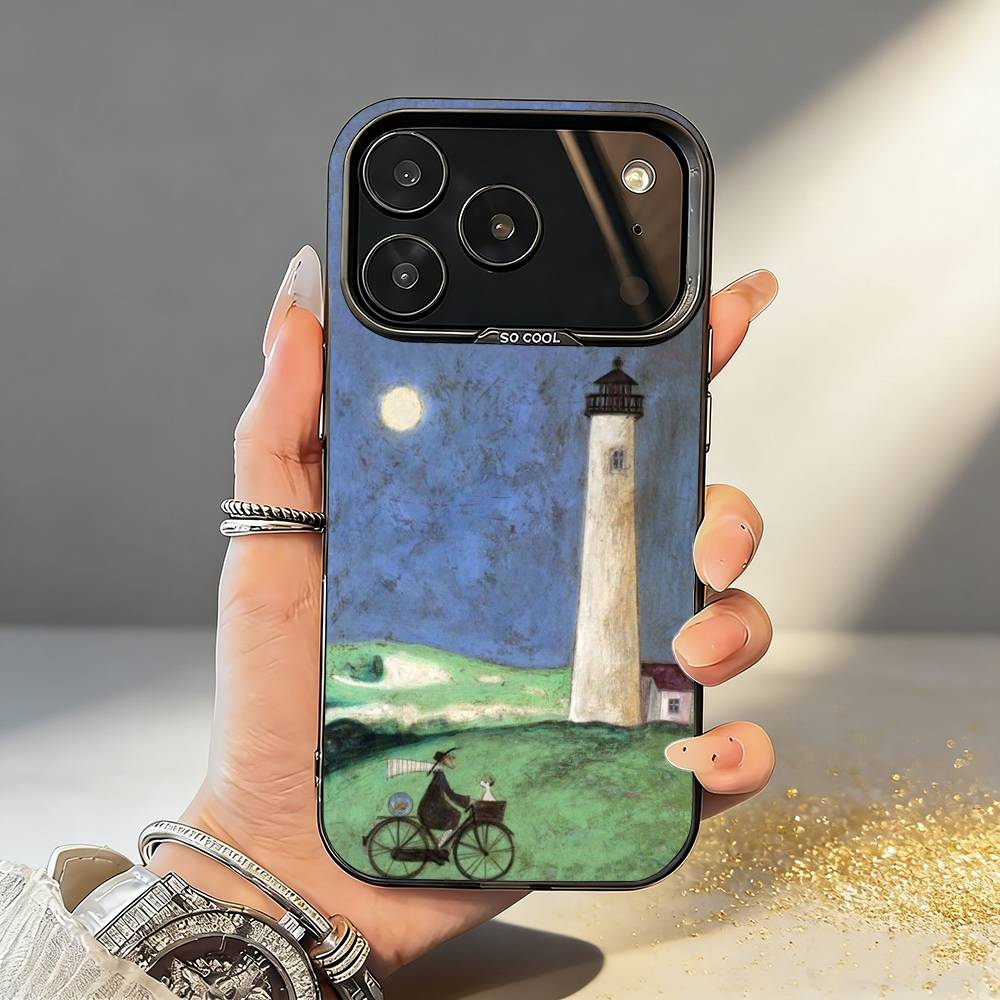 Крошечный W-Теплый Wit Истории S-Сэм Тофт Чехол для телефона Для iPhone17 16 15 14 13 12 Pro Max Серый Черный Матовый Лазерный Металлик Аврора Funda