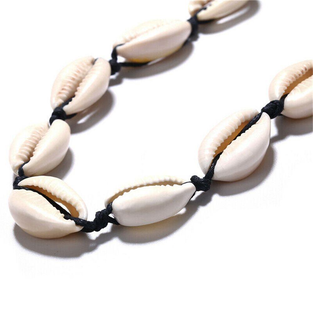 Женские украшения Bohemia Choker Fashion Natural Boho Braided Handmade Cowrie Shell Shell