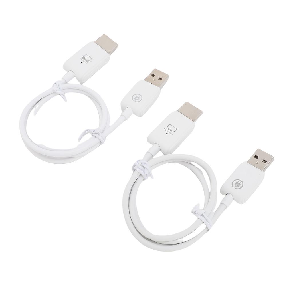 Wireless HD Multimedia Interface Transmitter and Receiver Portable 1080P Screen Mirroring Adapter Extender for Laptop PC