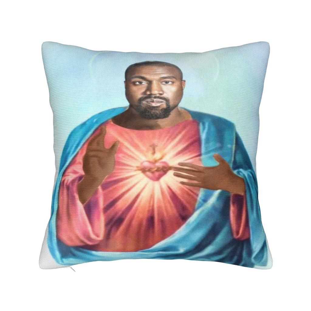 K-kanyes w-wests смешные мемные наволочки Чехол для подушки Подушки Новый стиль Декор дивана Молния Разные размеры