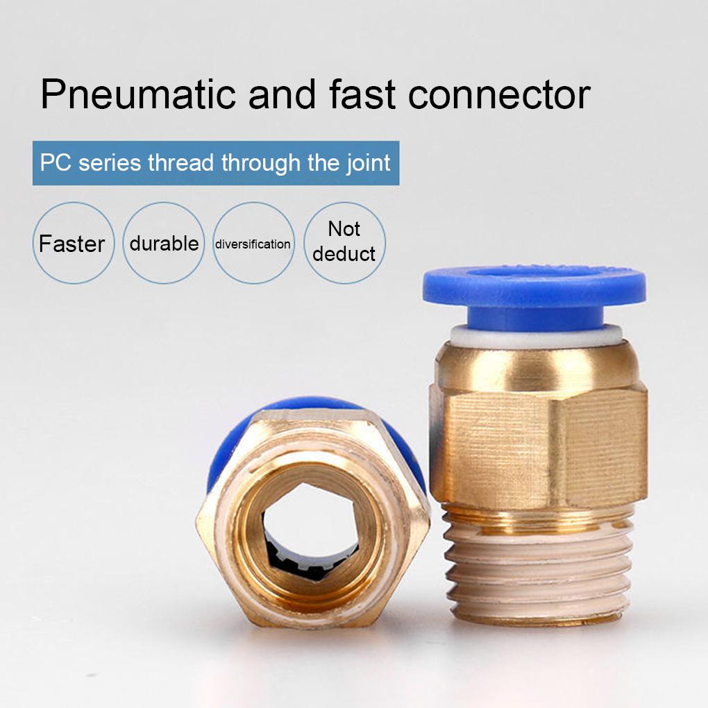 10 шт. Домашний портативный резьбовой интерфейс пневматический шланговый соединитель многоразовые быстроразъемные трубные соединители оборудование