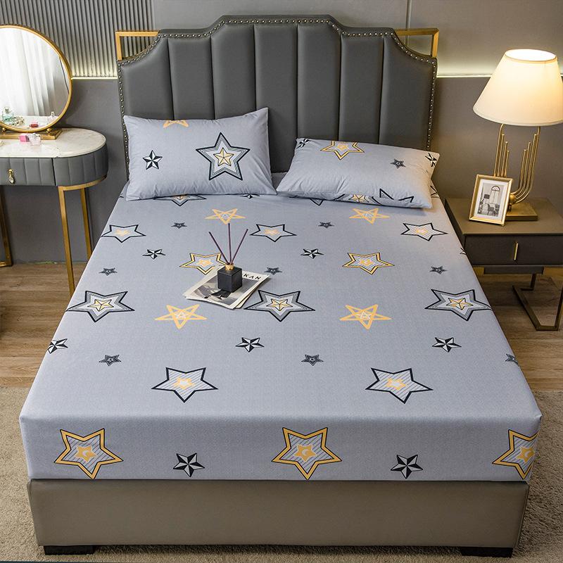 Водонепроницаемый чехол для матраса, наматрасник с глубоким карманом, простыня с эластичной резинкой, моющийся и легкий в уходе