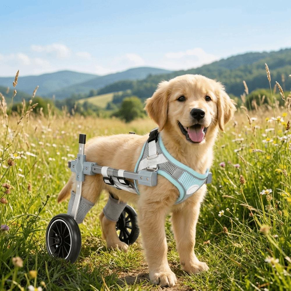 Breathable Harness Pet Rehabilitation Cart Disabled Pet Walking Aid Rehabilitation Training