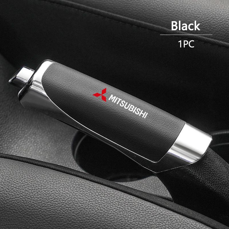 wzvc4 Fashion Car Hand Brake Cover Handbrake Grip Protector Case For Mitsubishi Outlander Lancer 10 9 ASX RALLIART Eclipse L200 Pajero