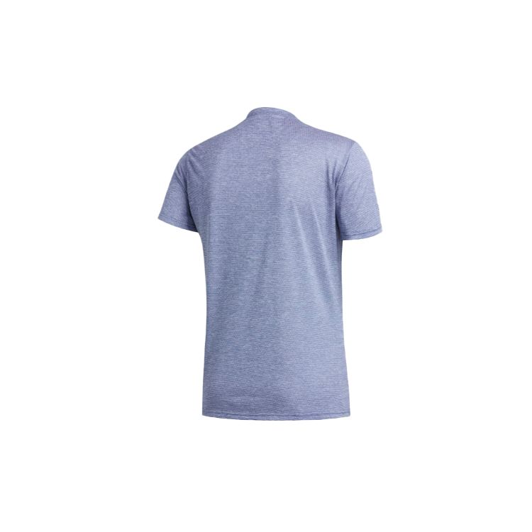 Adidas Светоотражающая футболка для бега с короткими рукавами, мужские топы Indigo FM5806