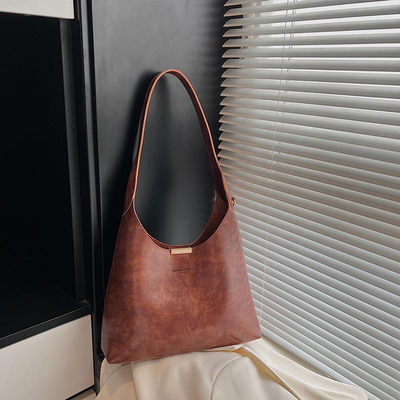 Премиальная ретро-сумка женская новая осенне-зимняя модная сумка через плечо большой вместимости дорожная сумка