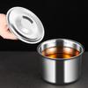Кастрюля для специй из нержавеющей стали с крышкой