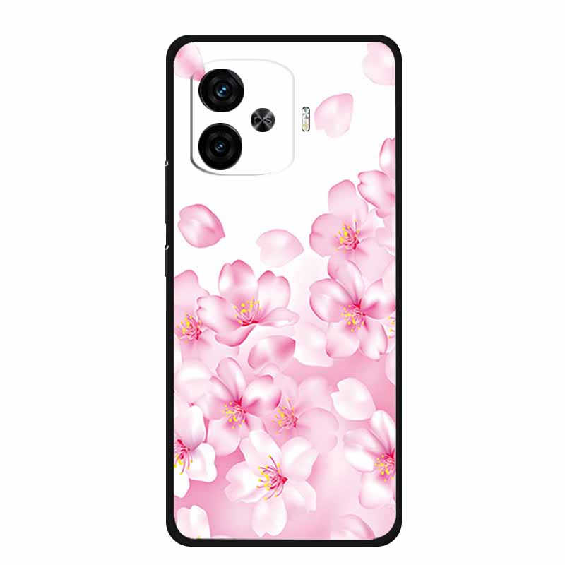 Черный силиконовый чехол для Vivo iQOO Z9 Turbo Plus Чехол Z 9 Turbo Coque Мягкая задняя крышка для телефона Vivo iQOO Z9 Turbo Мультяшный