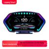 P3 Автомобильный HUD: Цветной 6-дюймовый ЖК-дисплей OBD+GPS с инклинометром и спидометром
