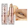 Shimmering Lipstick Long-Lasting Waterproof Lipstick Smooth Texture Full Coverage Glitter Lipstick Available In Black Golden Red Pink Lip Makeup