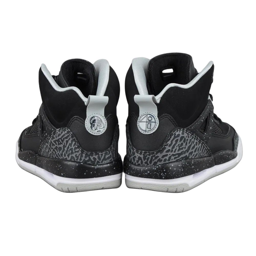 Jordan Spizike Нескользящие Износостойкие Высокие Детские Баскетбольные Кроссовки Черные Детские 317321-004