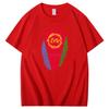 Classic T Shirt For Men Eritrea Flag Fingerprint Drawing Graphic T Shirts Cotton Short Sleeve Tshirt Harajuku Mens Clothing