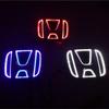 Светодиодная наклейка на задний значок автомобиля 5D LED для логотипа, совместимая с Civic Accord Odyssey Pilot CRV XRV City, Автонаклейки