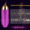 Сильный вибрирующий вибратор «Яйцо любви», беспроводной пульт дистанционного управления, 10 функций, стимуляция клитора, водонепроницаемый фаллоимитатор