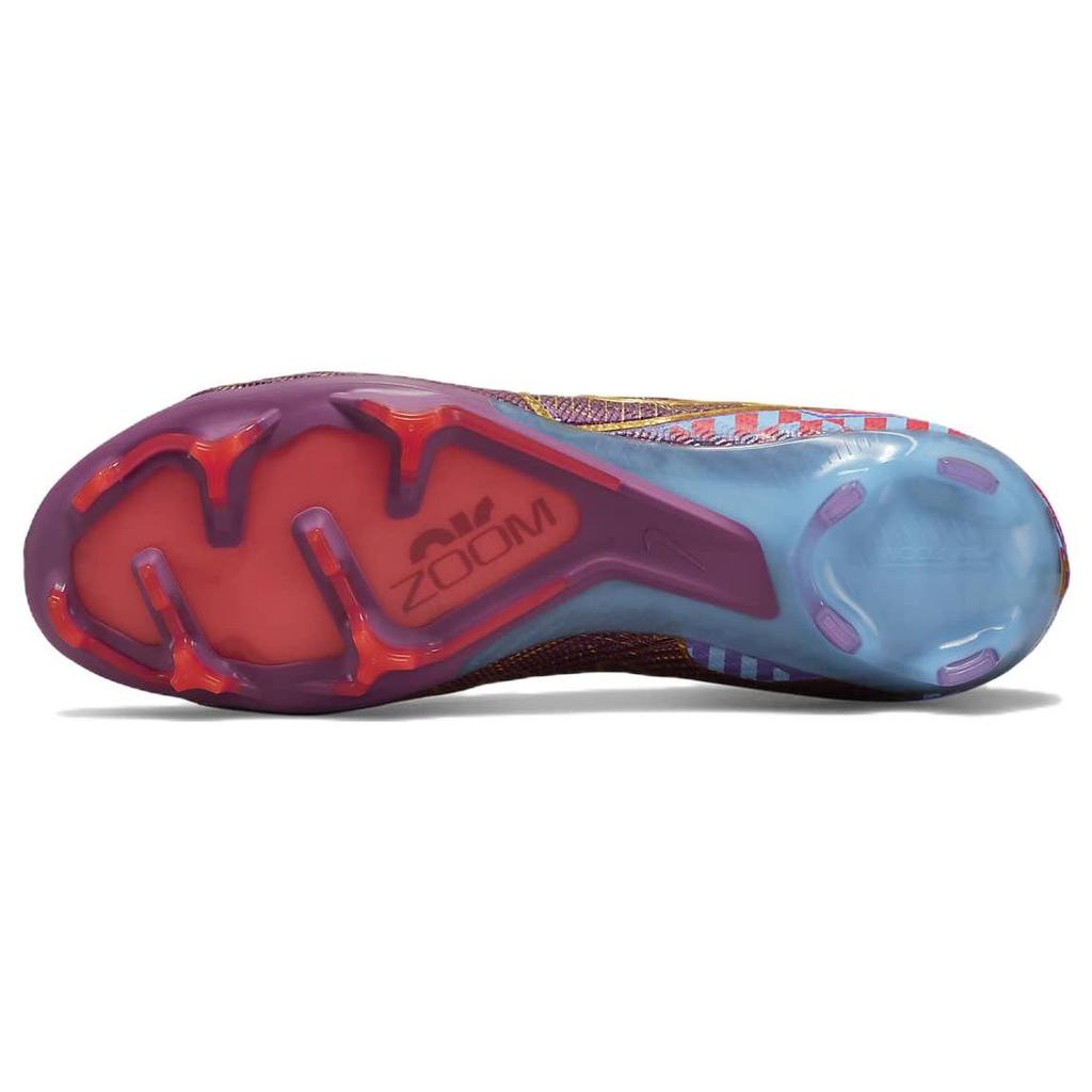 Килиан Мбаппе x Nike Zoom Mercurial Vapor 15 Elite FG Темно-свекольный Мужские кроссовки Фиолетовый Университетский-синий Ярко-фиолетовый DR9996-694