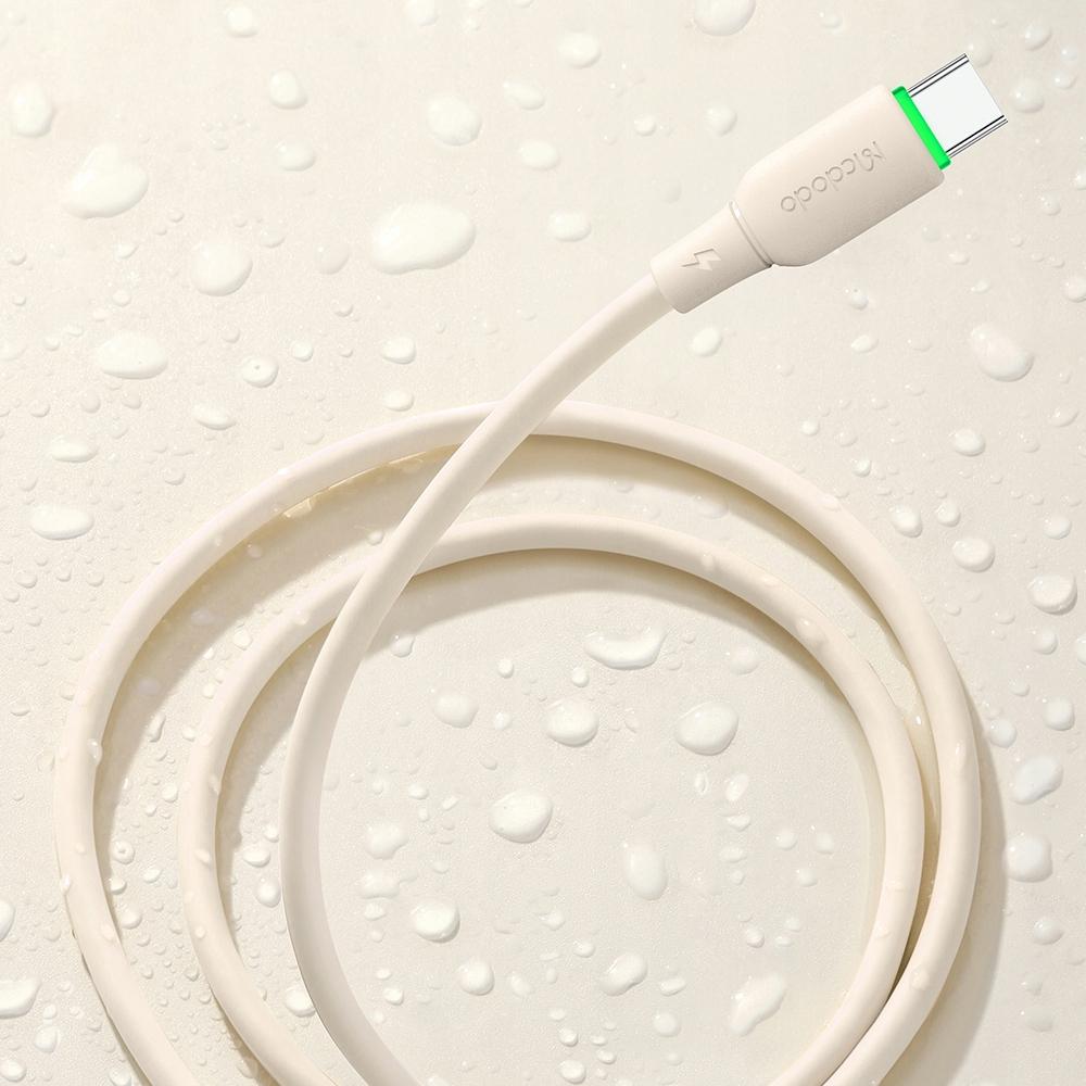 Mcdodo Кабель быстрой зарядки Usb-C для Samsung Xiaomi Type C 6A 100W 1M Led Черный