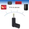 Портативный разъем-переходник Type C на DC-штекер для зарядки, подключает USB PD к устройству 9В