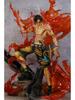 Фигурка Аса Огненного Бога из One Piece со световыми эффектами