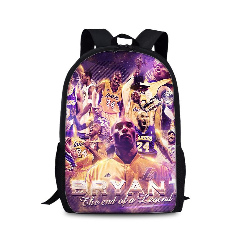 Школьный рюкзак Kobe Bryant из нейлона для повседневного использования и занятий спортом