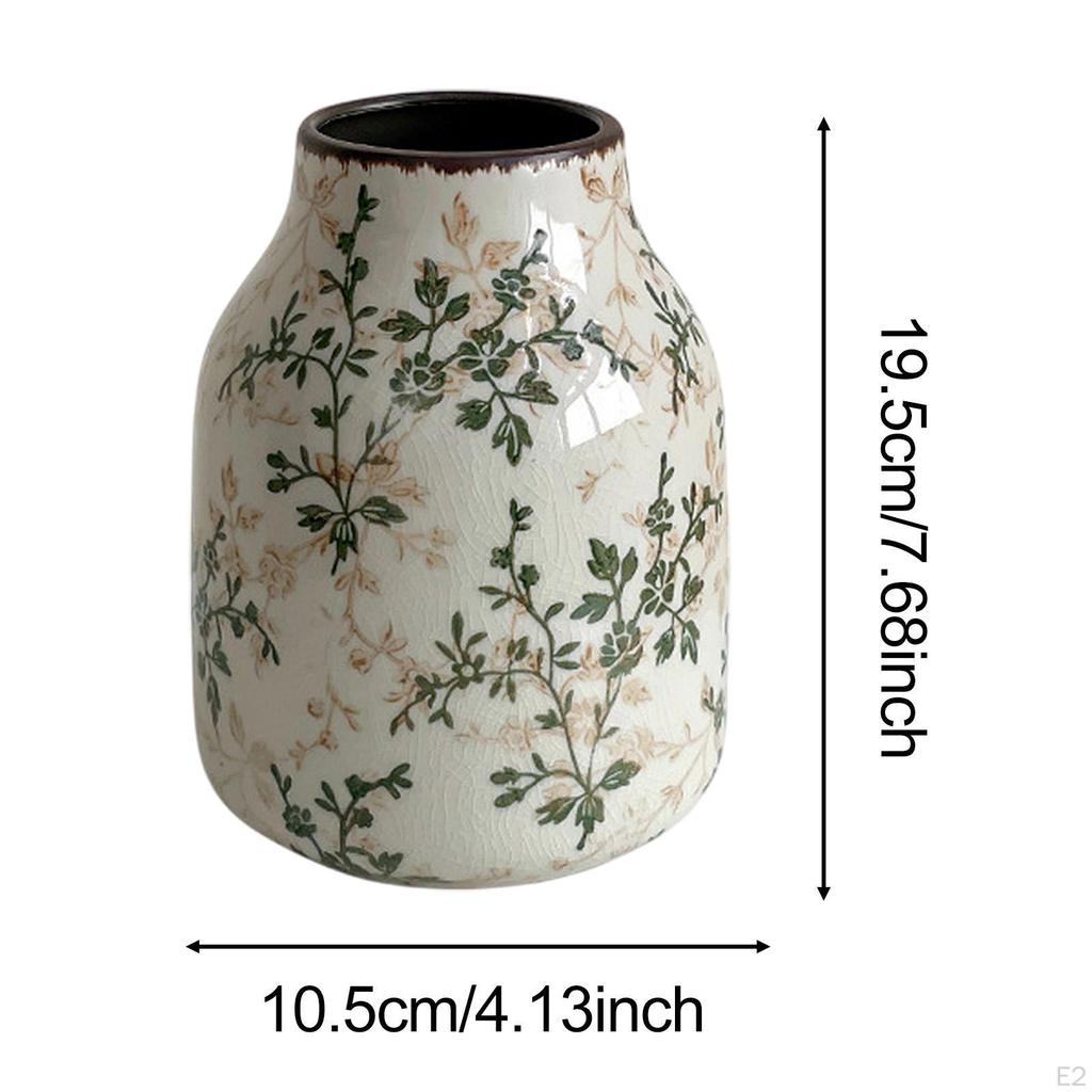 Керамическая китайская цветочная ваза фермерская декоративная