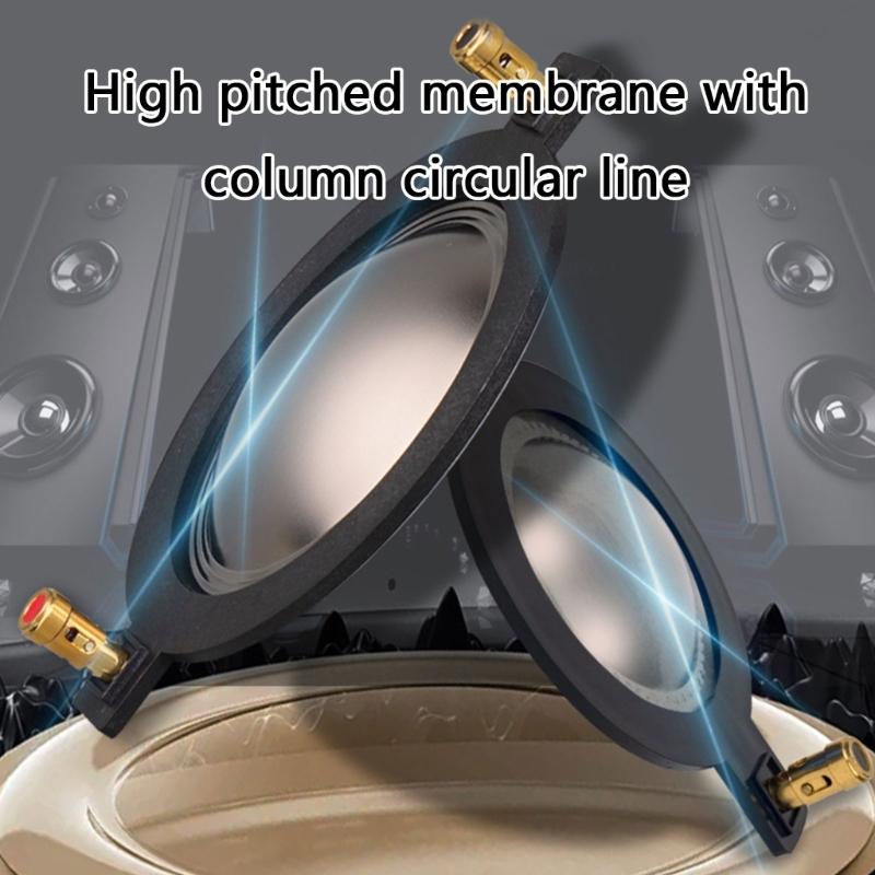 Replacement Diaphragm Titaniums Film Tweeter Compatible for High Fidelitys Horn Driver with Superior Sound Quality