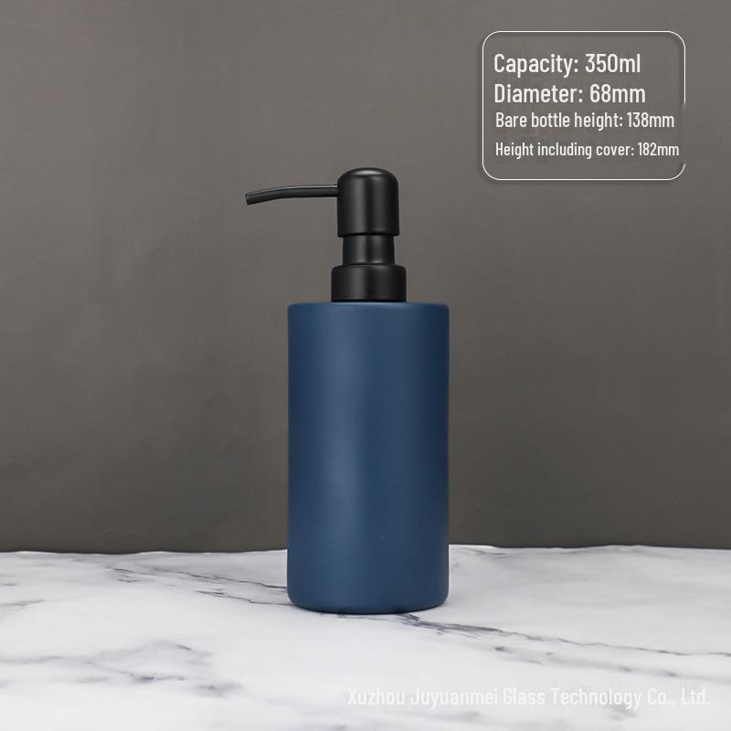 Стеклянный флакон для лосьона и мыла в скандинавском стиле для дома, дезинфицирующее средство для рук и гель для душа в отеле