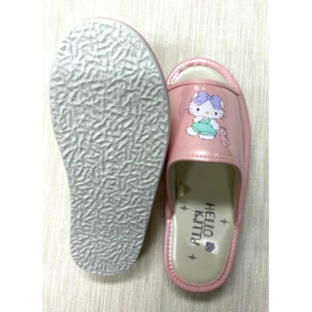 Сандалии Hello Kitty женские с толстой подошвой и подушечкой с милым персонажем HELLO KITTY для дома и улицы, легкие, мягкие, стильные, жемчужно-металлического розового цвета, M