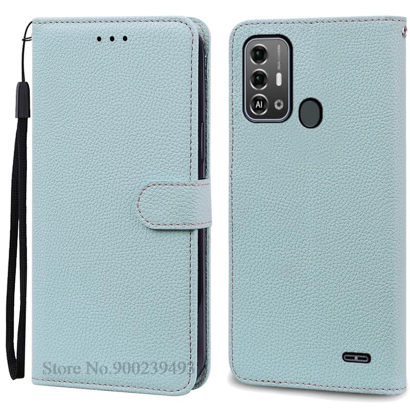 For ZTE Blade A53 Pro Case Soft Silicone Wallet Leather Case For ZTE Blade A53 Pro Case Flip Cover Coque Fundas