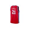Jordan NBA Statement Edition Swingman Jersey, Джоэл Эмбиид, Philadelphia 76ers мужской баскетбольный жилет красный CV9490-666