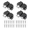 4pcs Magnetic Push To Open Latch Cabinet Doors Rebound Cabinets Catches Drawer Closet Wardrobe Door Closers Home Hardware