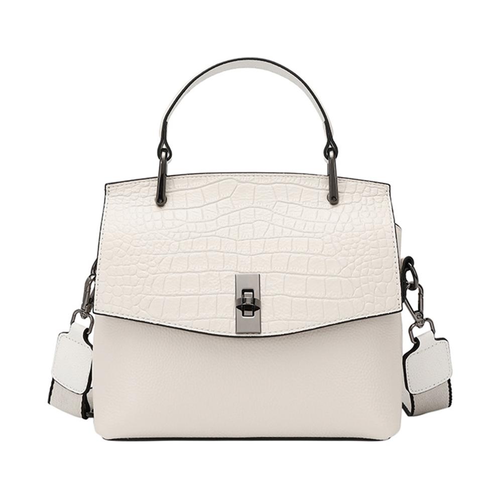 Женская сумка Zency из натуральной кожи, винтажная сумка-тоут Stone