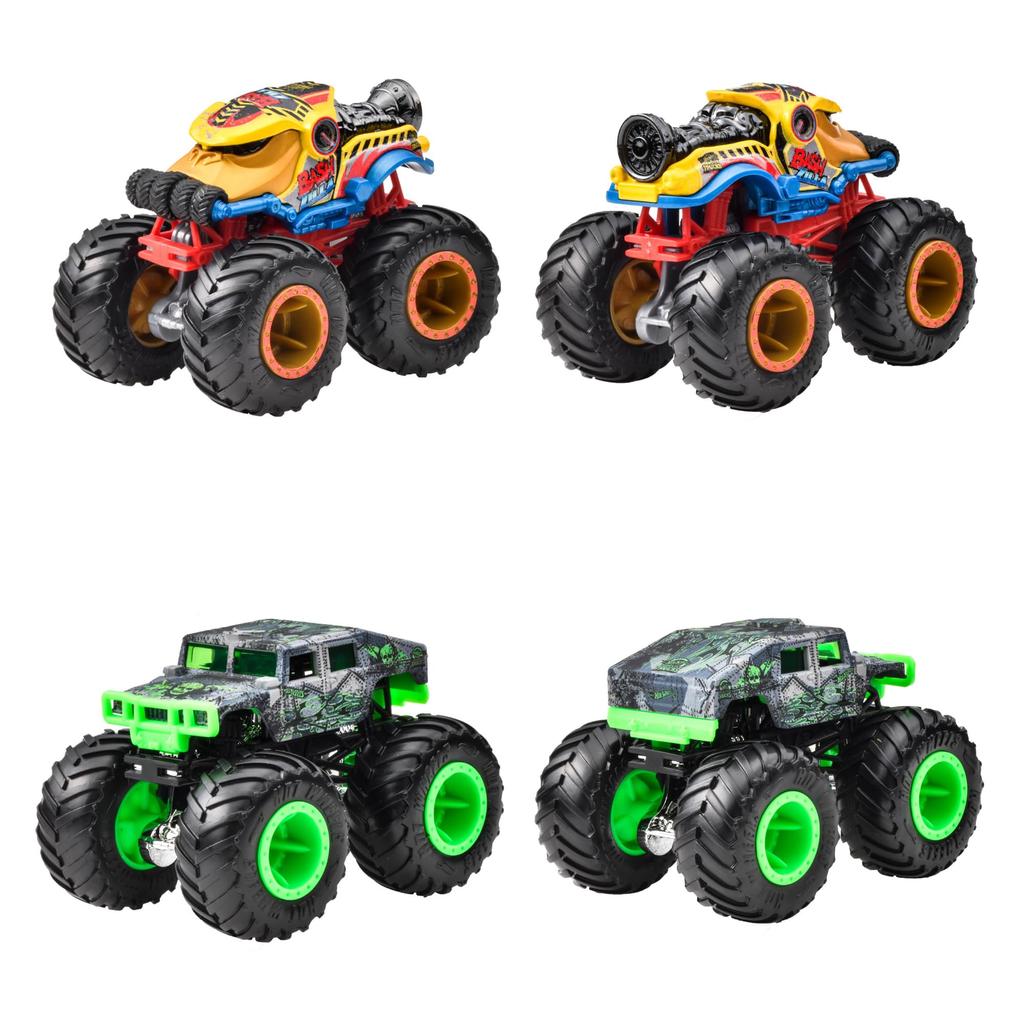 Hot Wheels Monster Truck Assorted 8 Units Box Sale Vehicle Toy Mini Car for Ages 3 and Up 164 984J-FYJ44