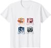 Naruto Classic Characters Grid Fashion Casual Funny TShirt S6XL Summer