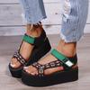 Slope Heel Fashionable Women's Sandals