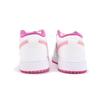 Jordan Air Jordan 1 Нескользящее Покрытие Низкие Винтажные Баскетбольные Кроссовки GS Розовый Белый FV8486-600(Команда-)-Случайные упаковочные пакеты