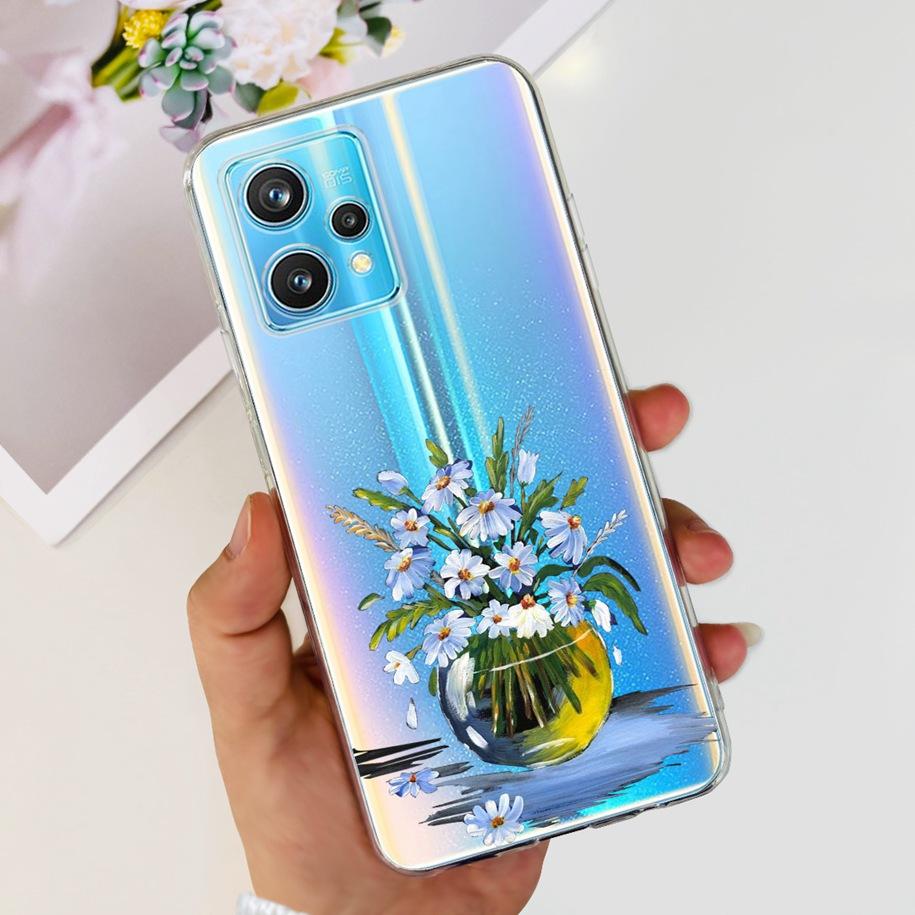 Чехол для OPPO Realme 9 Pro Plus 5G RMX3392 Модный силиконовый мягкий чехол с бабочкой для Realme 9 Pro+ Чехол Realme9 Ударопрочный Funda