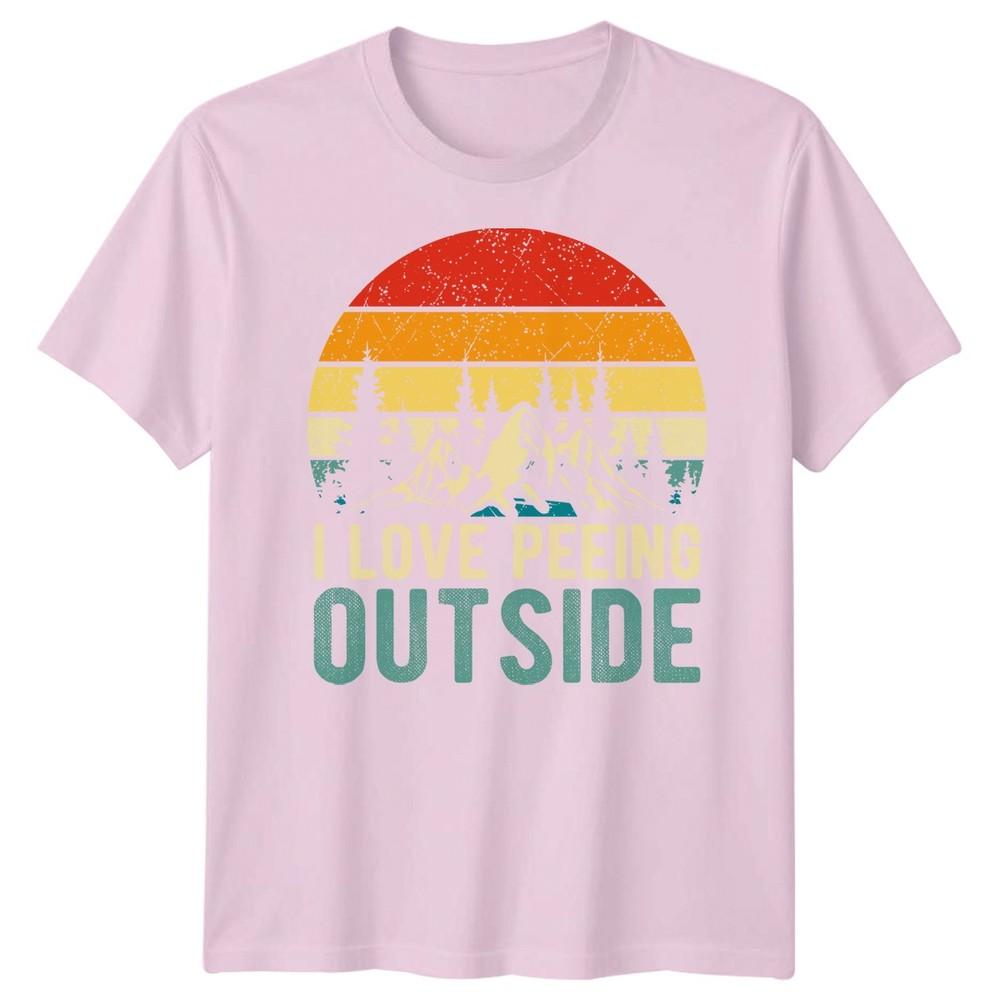 Camping I Love Peeing Outside TShirt Funny Hiking Outdoors Gift Unisex Unisex Tee
