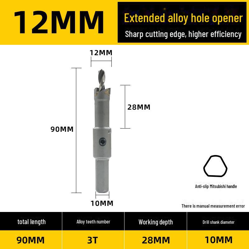 Stainless Steel and Alloy Metal Hole Punching Drill for Thick Plates