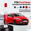 Для Ford Fiesta Автомобильный ремонтный маркер краски Подкраска Удаление царапин Сделай сам Автоаксессуары Черный Коричневый AK5C Белый Серебристый FDR22V Желтый