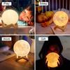 Световая книга LED Лунный свет Галактический свет, Ночник-луна, Подарок на день рождения для девочки, мальчика, ребенка, Декор спальни, Внутреннее освещение